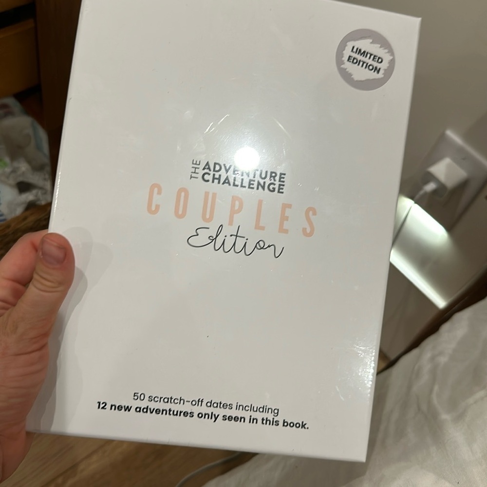 NIB The Adventure Challenge book Couples edition